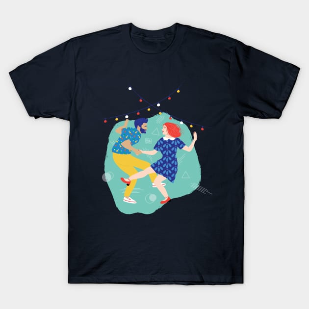 Dancers T-Shirt by Iruksson